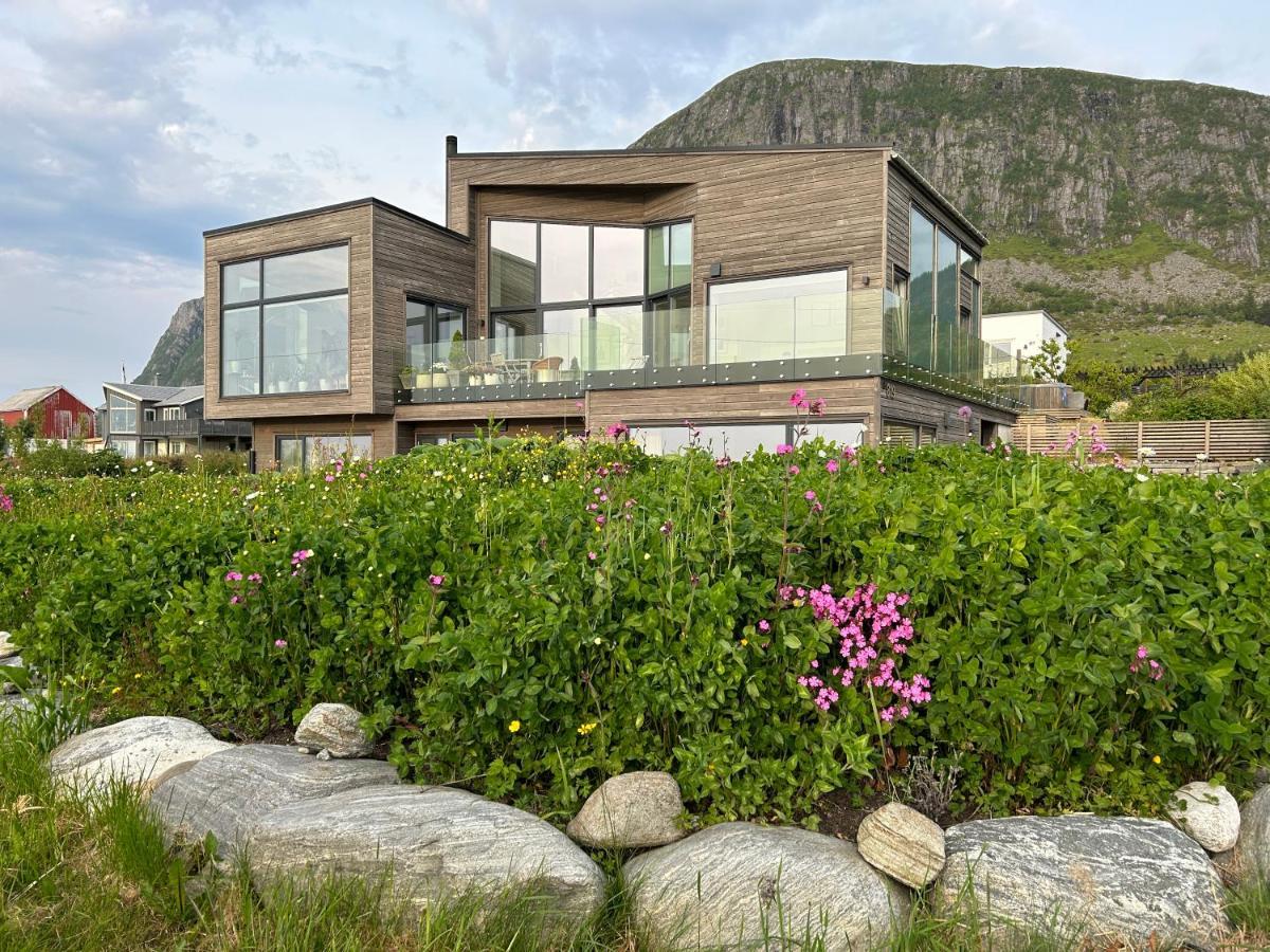 Beach Front Appartments In Design Eco-Villa Ulsteinvik Luaran gambar